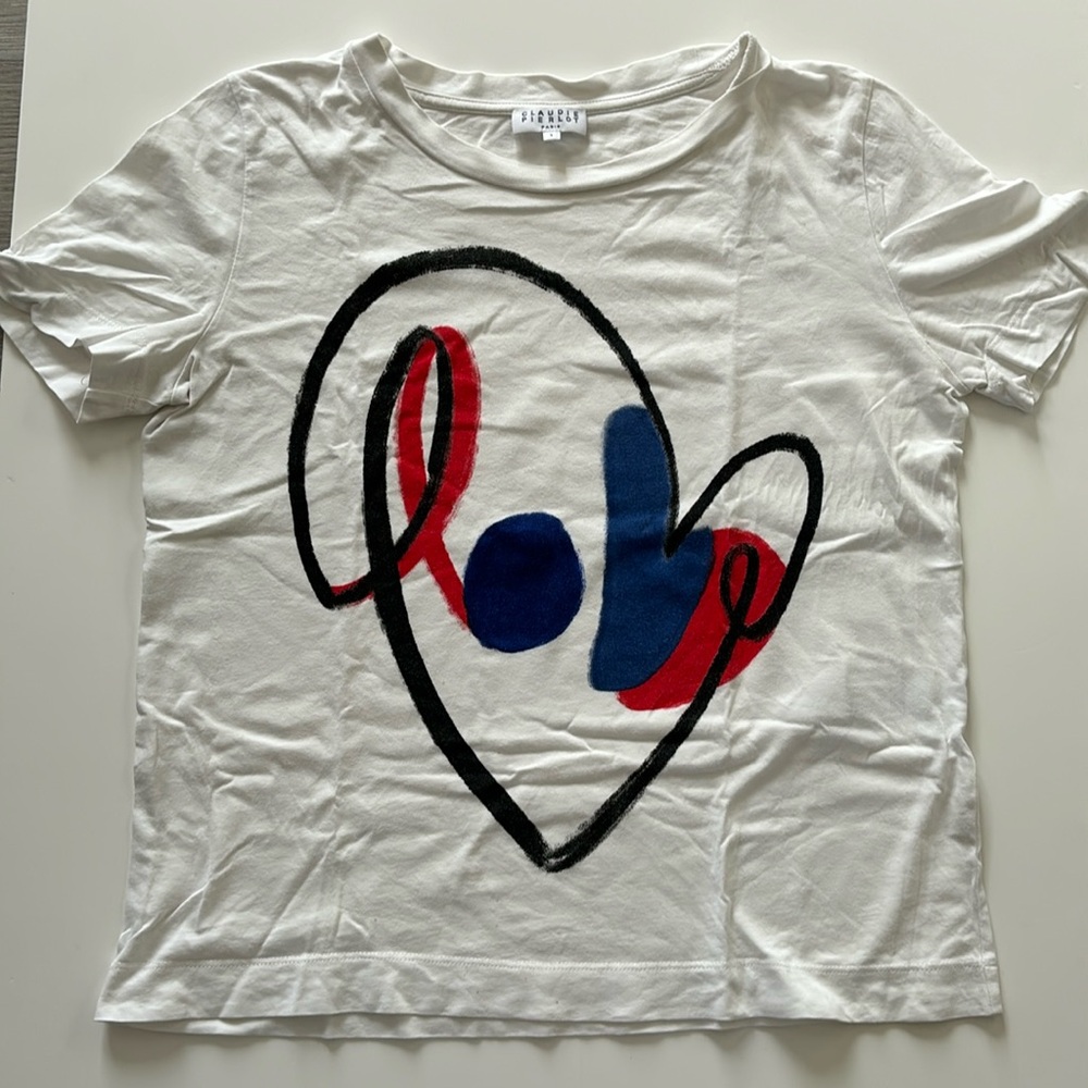 Claudie pierlot 
Short sleeves TShirt 
Used condition 
Size S